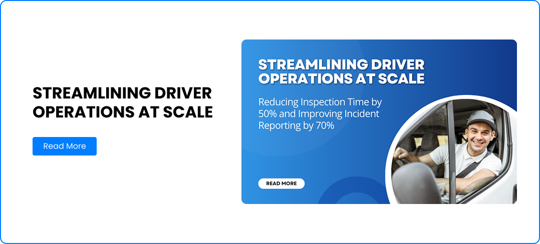 Streamlining Driver  Operations at Scale